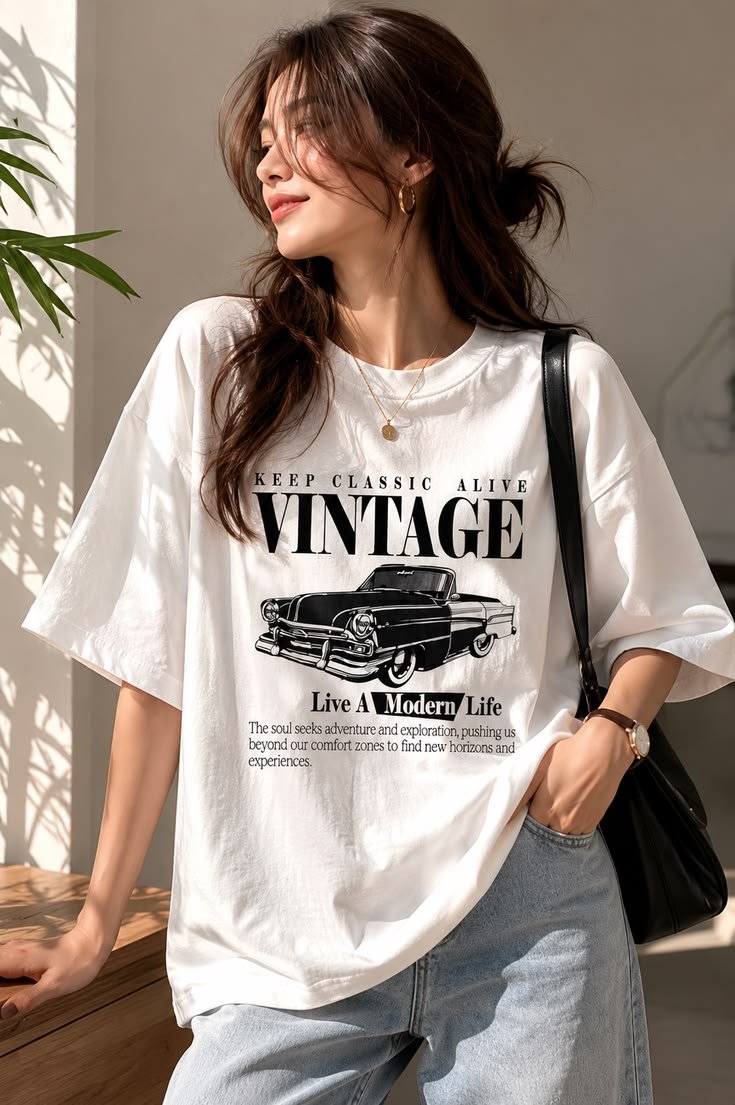 Nama Produk  Kaos Oversized Raglan Los Angeles California